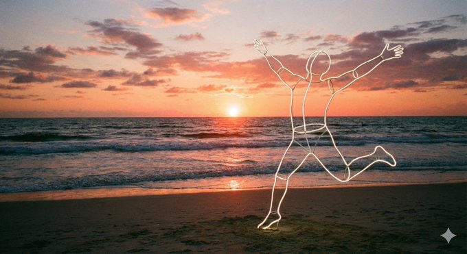 Pose AI example - Background-to-Pose showcase